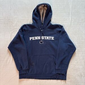 Vintage Penn State Nike Team Hoodie Sweatshirt MED
